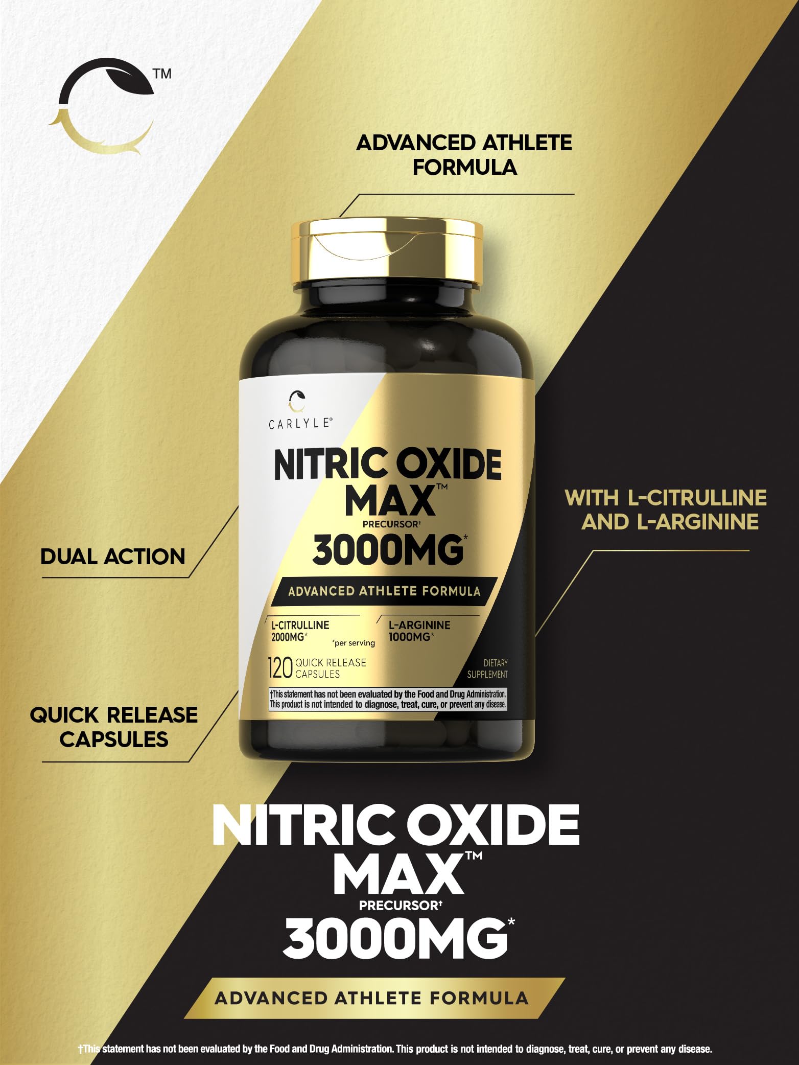 Carlyle L-Arginine and L-Citrulline ingredients highlight essential amino acids
