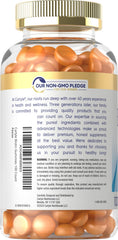 Carlyle Biotin Gummies ingredients label view emphasizing quality and transparency.