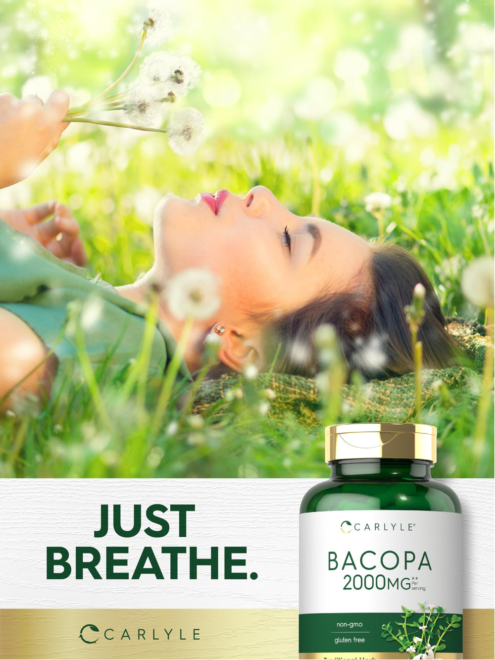 Carlyle Bacopa capsules pour showing quick-release convenience.