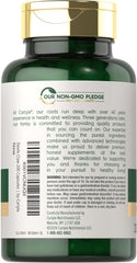 Carlyle Devils Claw 2000mg label, shows standardized extract quality.