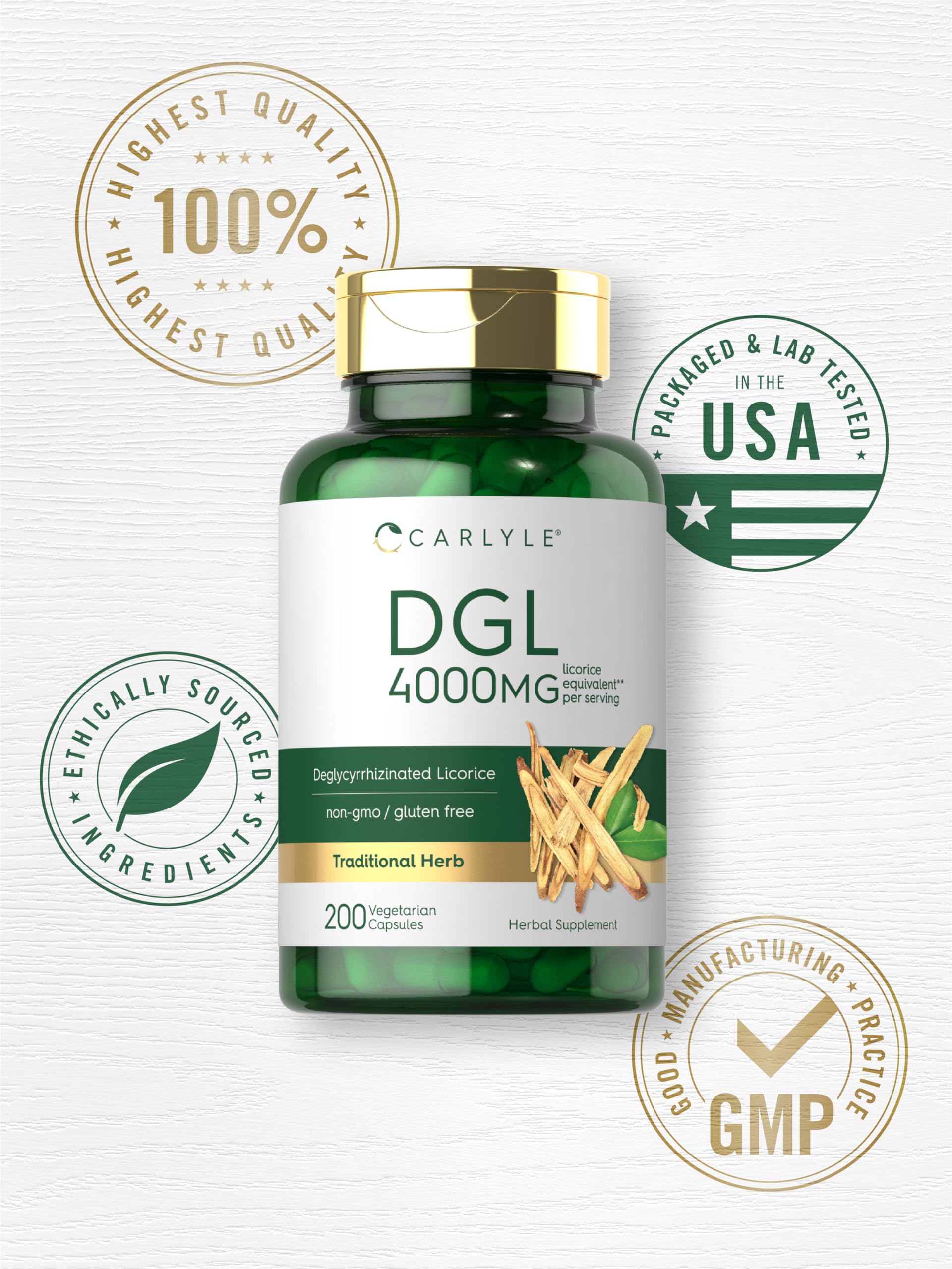 Carlyle DGL packaging and logo convey trusted quality
