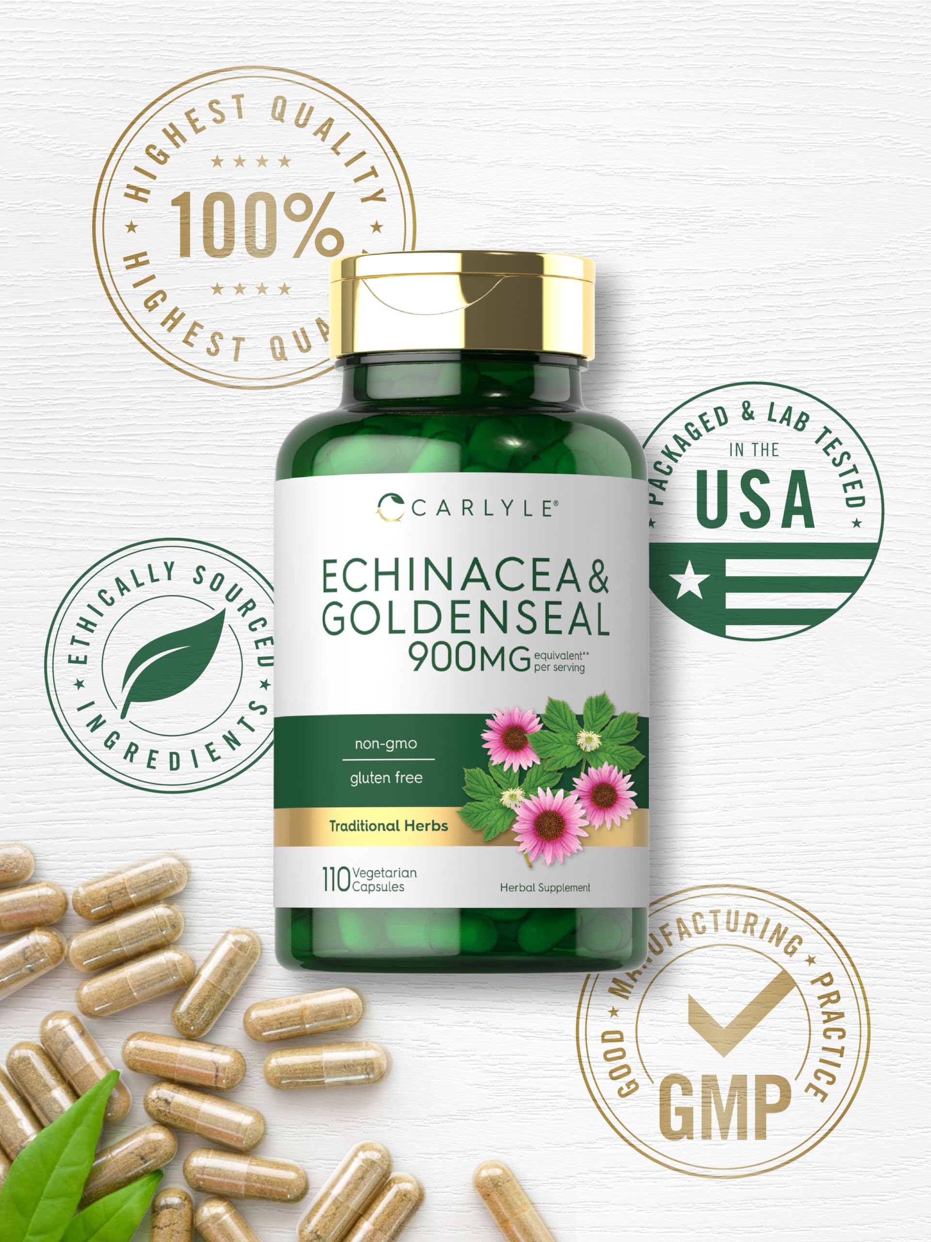 Carlyle capsules in hand for convenient daily dosing.