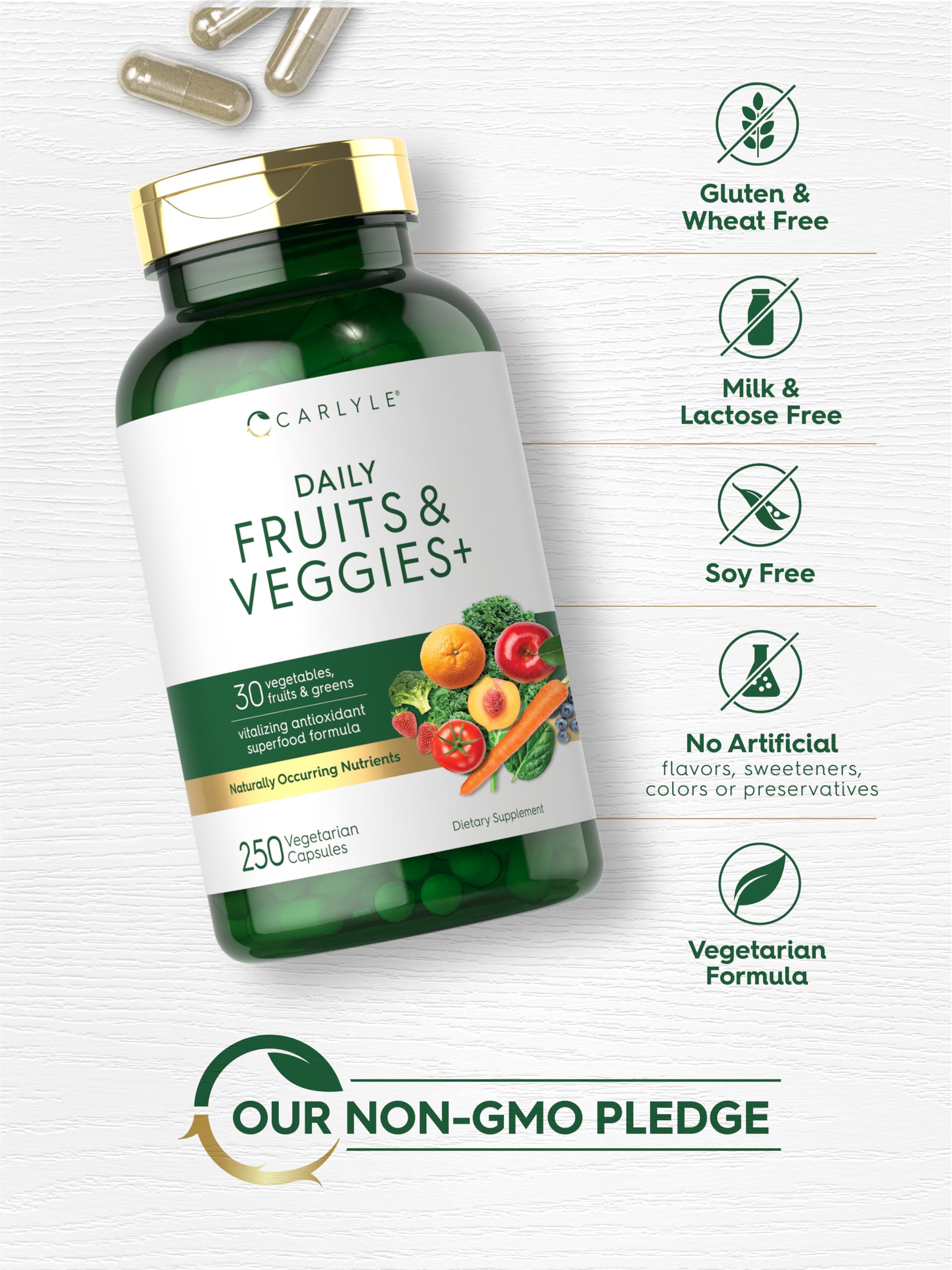 Carlyle Fruits and Veggies packaging box ready for everyday use