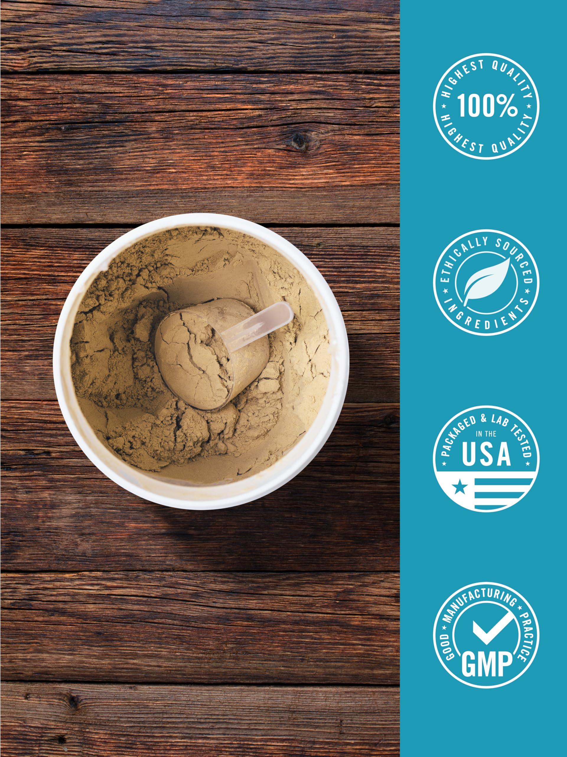 Carlyle bone broth powder used in kitchen for daily use.