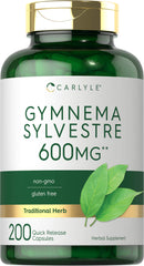 Carlyle Gymnema Sylvestre capsules 600mg in a convenient daily dose.
