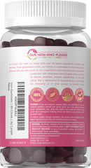 Carlyle Iron Gummies for Women bottle pouring gummies.