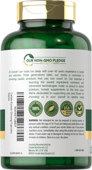 Carlyle Korean Ginseng capsules closeup shows easy-to-swallow quick-release capsules.