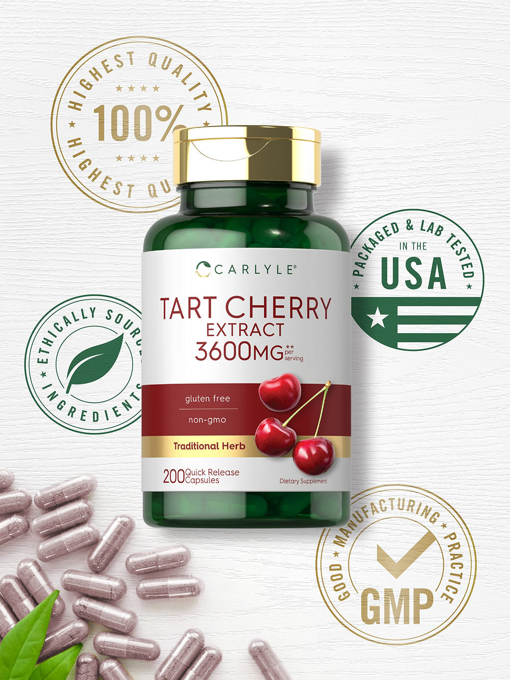Carlyle lab-tested seal signals trusted ingredients