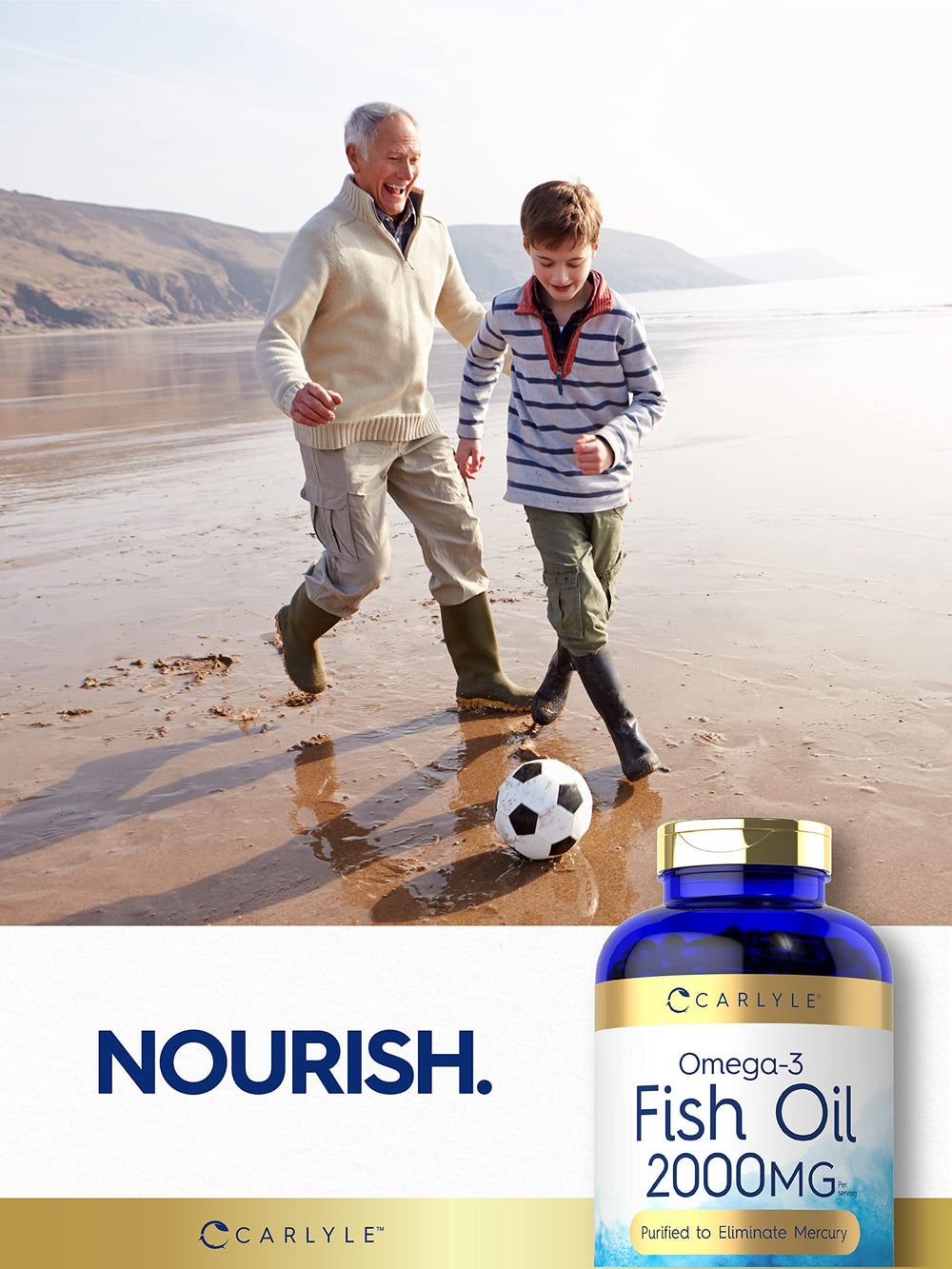 Carlyle lemon-flavored softgels offer a mild taste during intake.