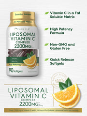 Carlyle Liposomal Vitamin C two-pack packaging displayed for shoppers.