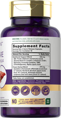 Carlyle Liver Support capsules closeup highlighting quick release capsules