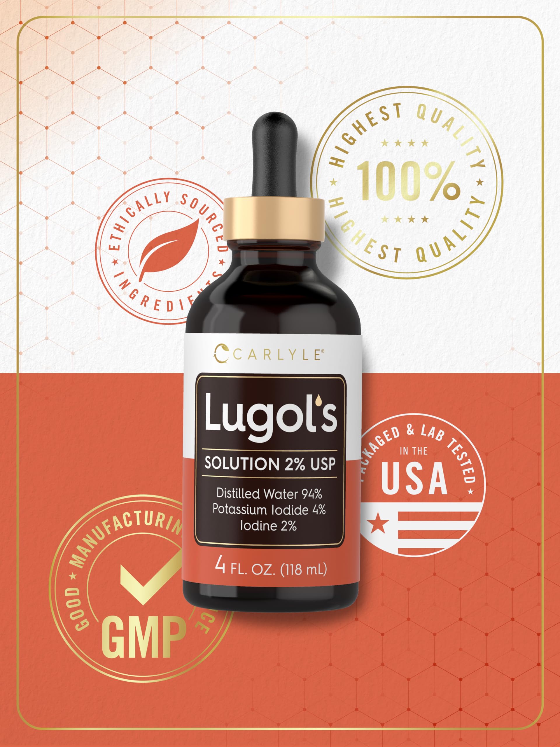 Fabricación en instalaciones GMP y FDA de Carlyle Lugols 2%