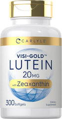 Carlyle Lutein and Zeaxanthin bottle front view for daily eye nutrition