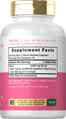 Carlyle Maca Root Capsules capsules closeup for easy daily use