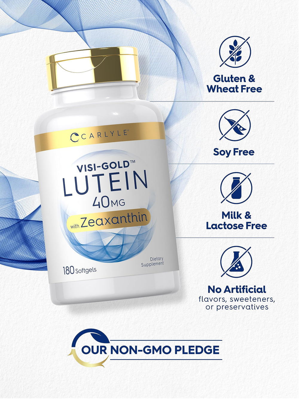 Carlyle marigold extract image underlines natural lutein and zeaxanthin sources.