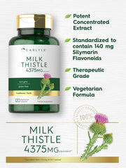 Carlyle Milk Thistle laboratory-tested-seal assures trusted ingredients and quality