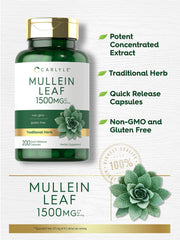 Label detail shows 1500 mg per serving and tradition