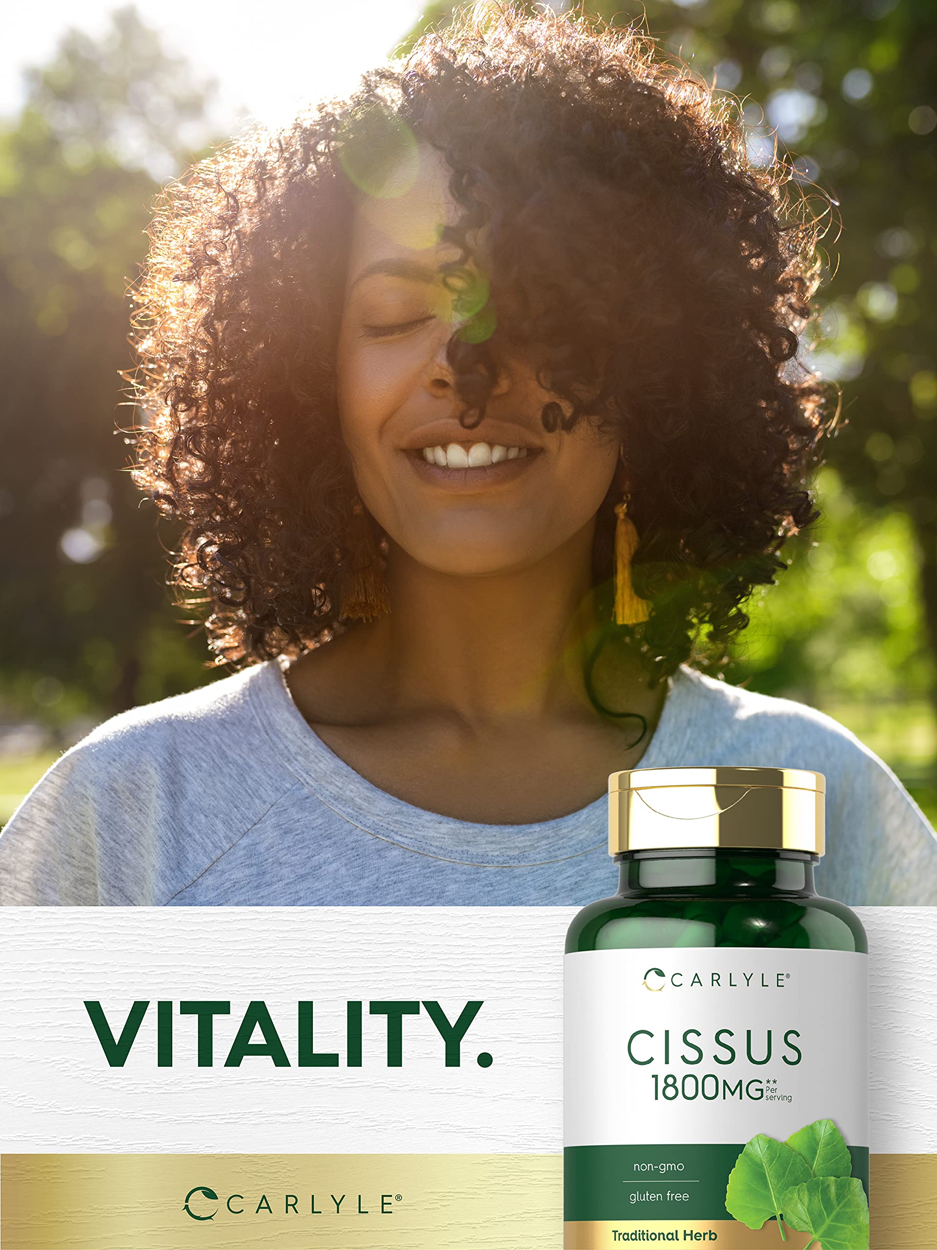 Carlyle product packaging overview suggests a premium wellness supplement in one box.
