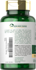 Carlyle Panax Ginseng & Ginkgo label highlights Non-GMO and gluten-free