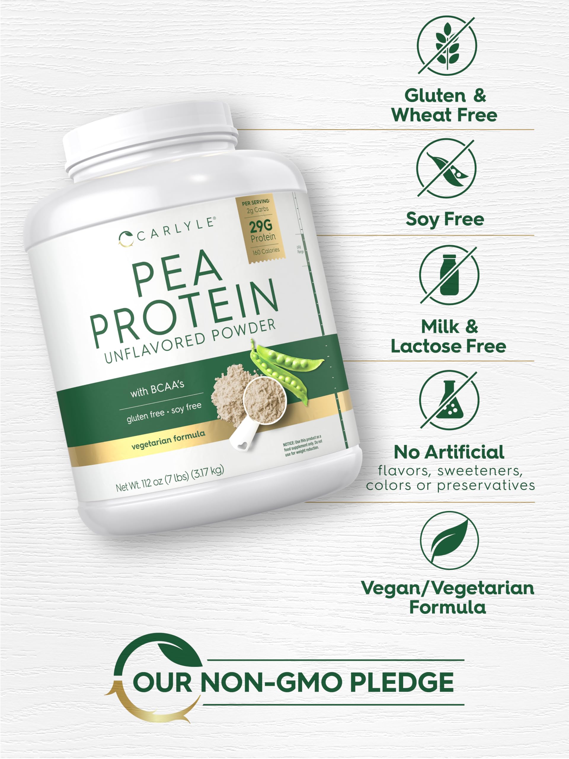Carlyle pea protein shake with water demonstrates mixability in beverages.