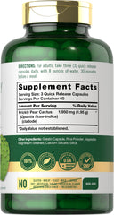Close-up of Carlyle Prickly Pear capsules highlighting quick-release convenience.