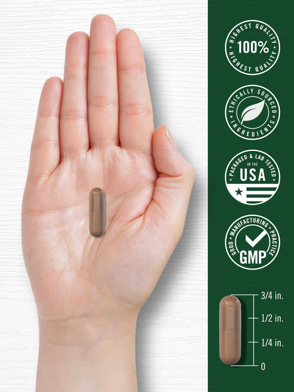 Side view of Carlyle Pycnogenol packaging showing 30 capsules and gluten-free claim