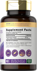 Close-up of Carlyle Saccharomyces boulardii capsules for easy swallowing.