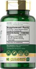 Carlyle Shilajit Capsules close-up highlights 2000 mg potency per capsule
