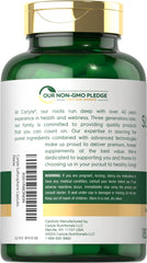 Ingredients panel on Carlyle Sulforaphane box highlighting potency