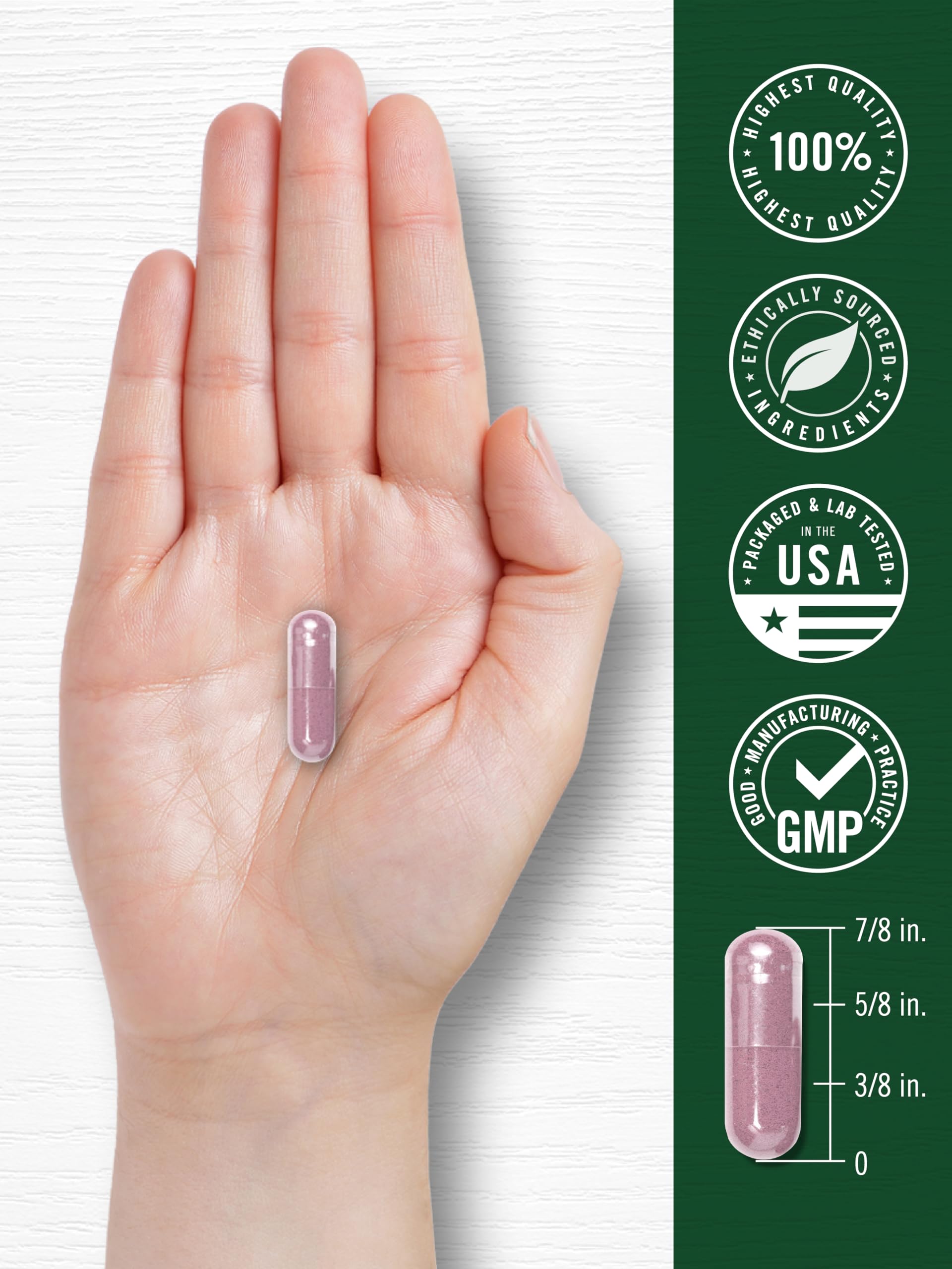 Carlyle Tart Cherry Capsules sealed bottle, guaranteed freshness.
