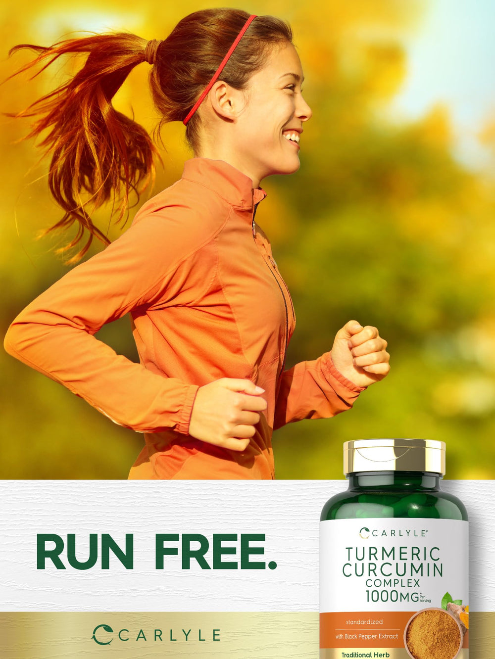 Lab-tested Carlyle Turmeric Curcumin ingredients emphasize trusted quality.