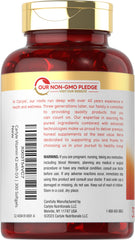 Carlyle Vitamin K2 D3 softgels close-up highlighting smooth texture