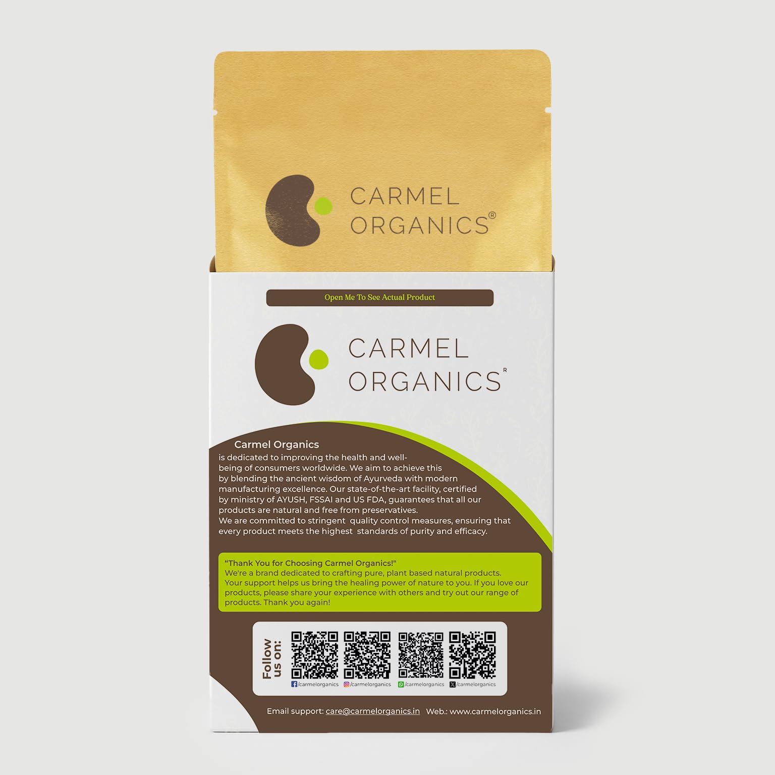 Warm beverage with Carmel Organics licorice powder provides natural sweetness.