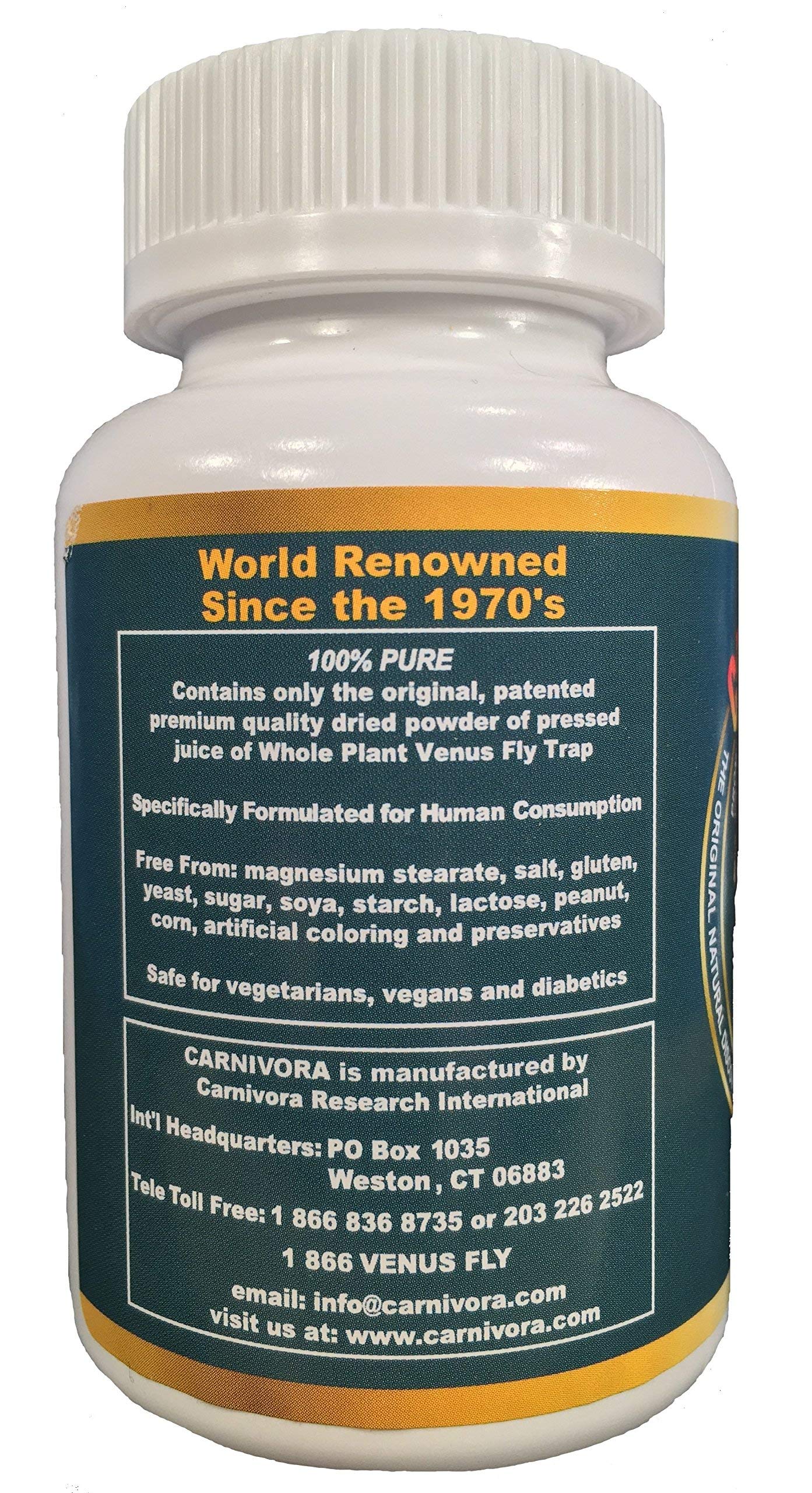 Carnivora Vegi-Caps on kitchen counter suggesting routine use.