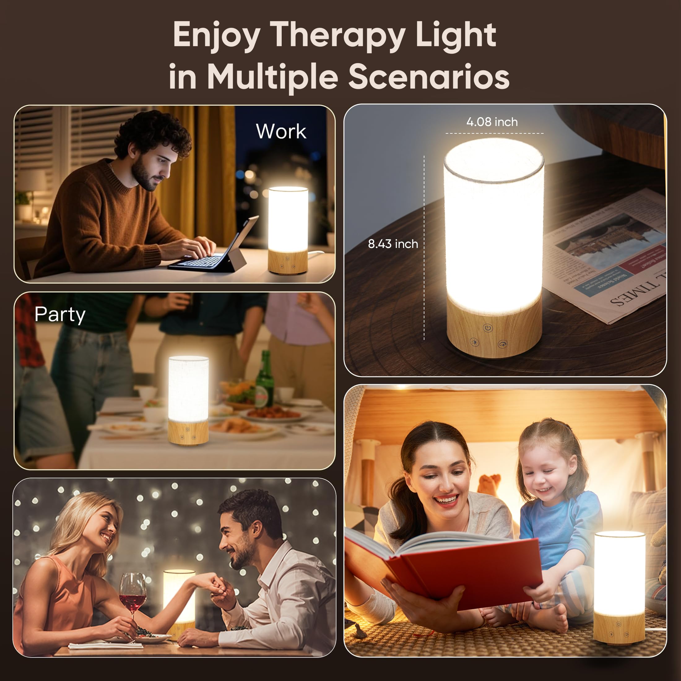 Caromolly lamp designed for desk use fits compact spaces beautifully.