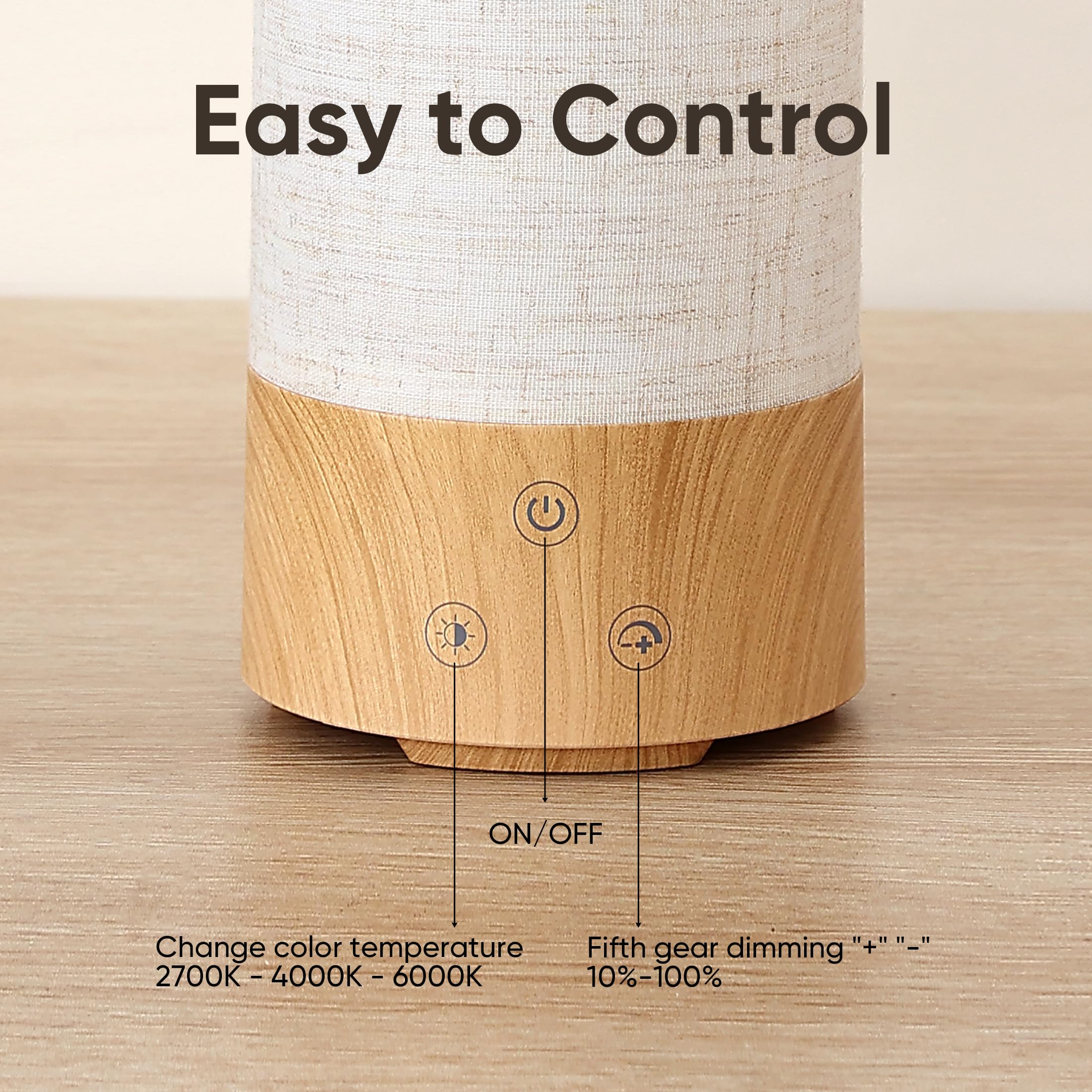 Caromolly lamp suited for living rooms adds modern ambiance.