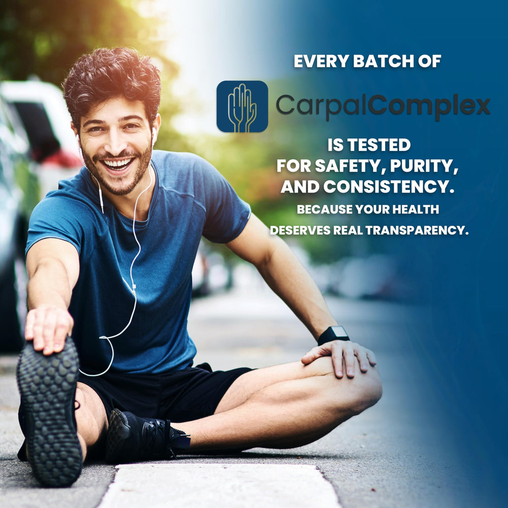 CarpalComplex improves circulation to hands for daily tasks