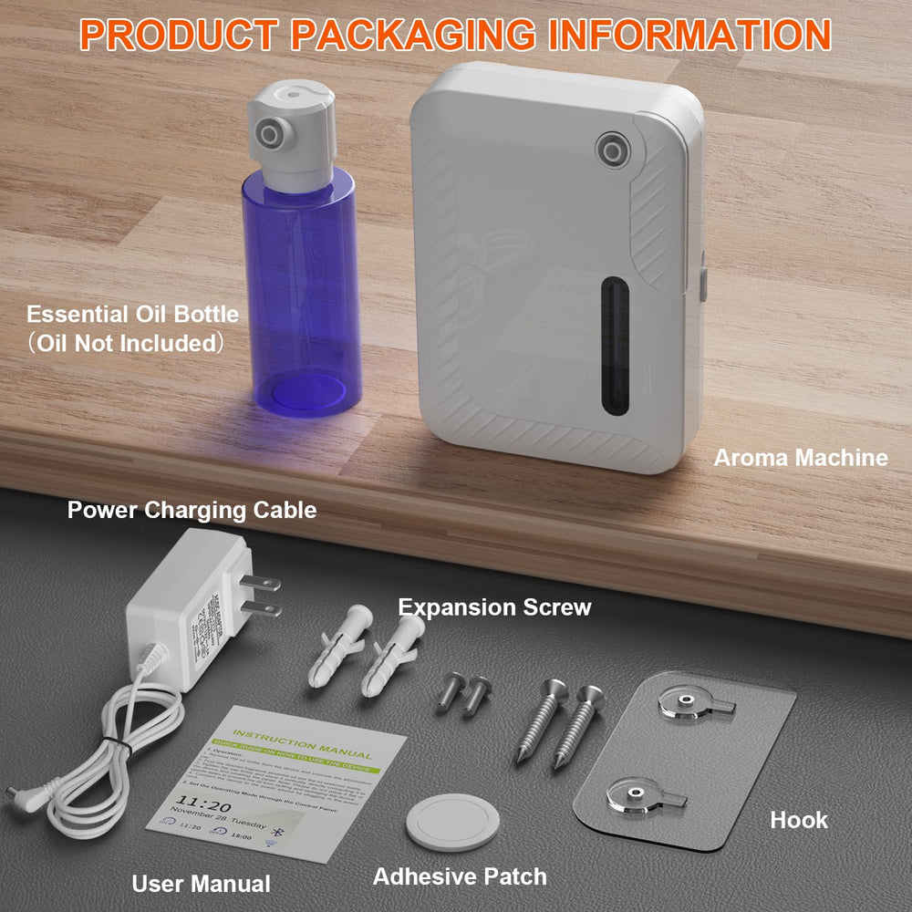 Carry360 diffuser operates quietly, suitable for bedrooms and offices.