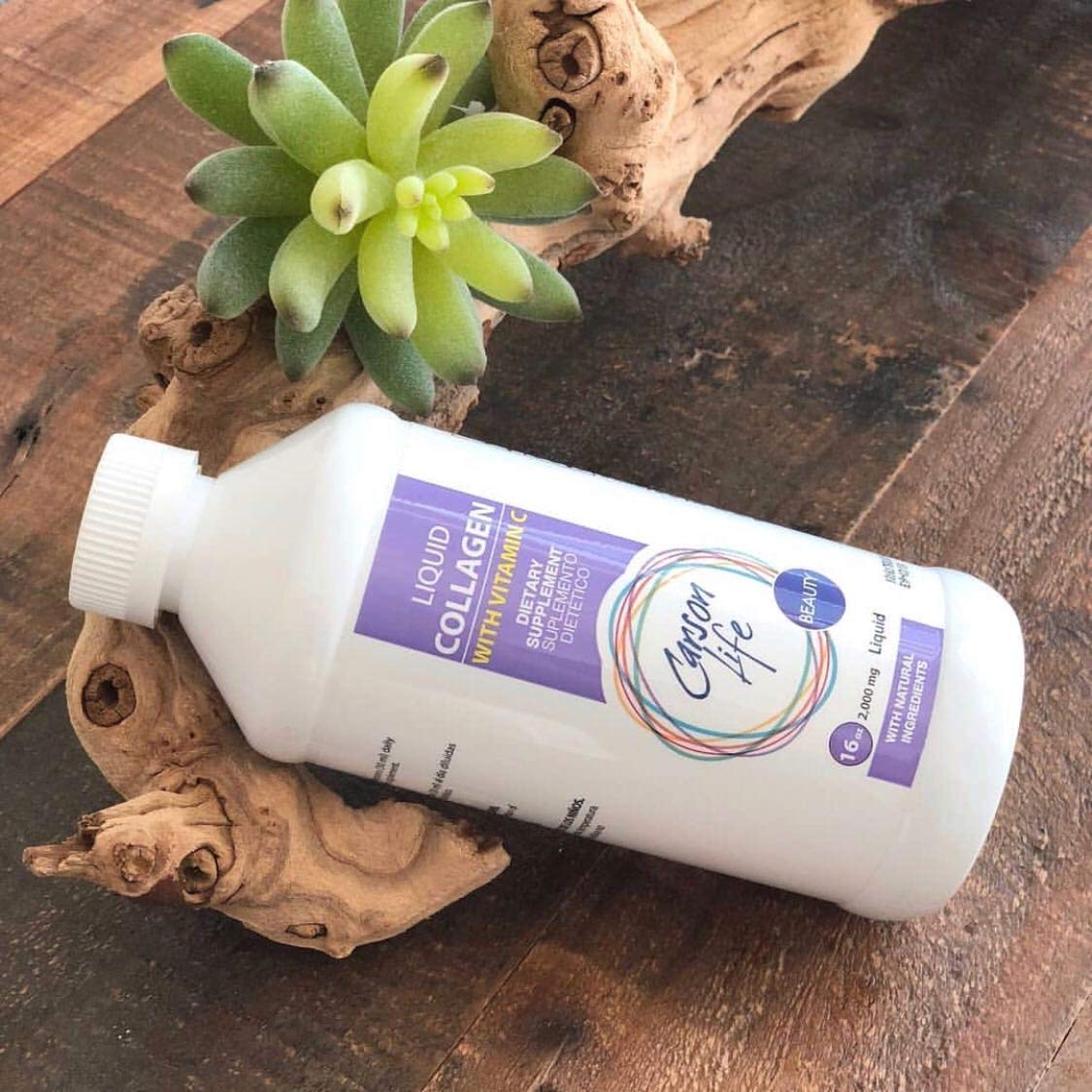 Carson Life bundle overview shows collagen plus vitamin D for daily wellness.
