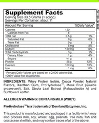 Casa de Sante bottle label highlights ProHydrolase digestion support and IBS-friendly formula.