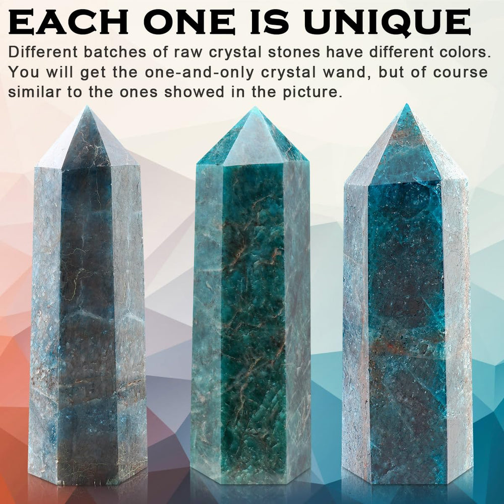 CASMON six-faceted crystal point for focused energy work