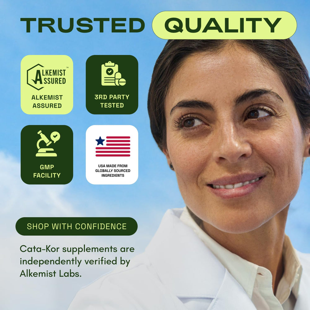Cata-Kor NAD Core seal indicates USA-made manufacturing and quality controls.