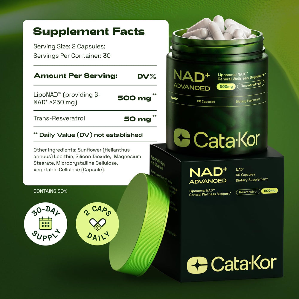 Cata-Kor USA-made packaging illustrating global ingredients and local production.