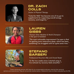 Cata-Kor NMN ingredients panel highlighting key compounds.