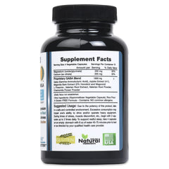 Catalina Naturals GABA 2300mg capsules pour shows easy-to-swallow soft capsules for daily use.
