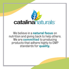 Catalina Naturals GABA 2300mg ingredients panel features magnesium, valerian, and L-Theanine synergy.