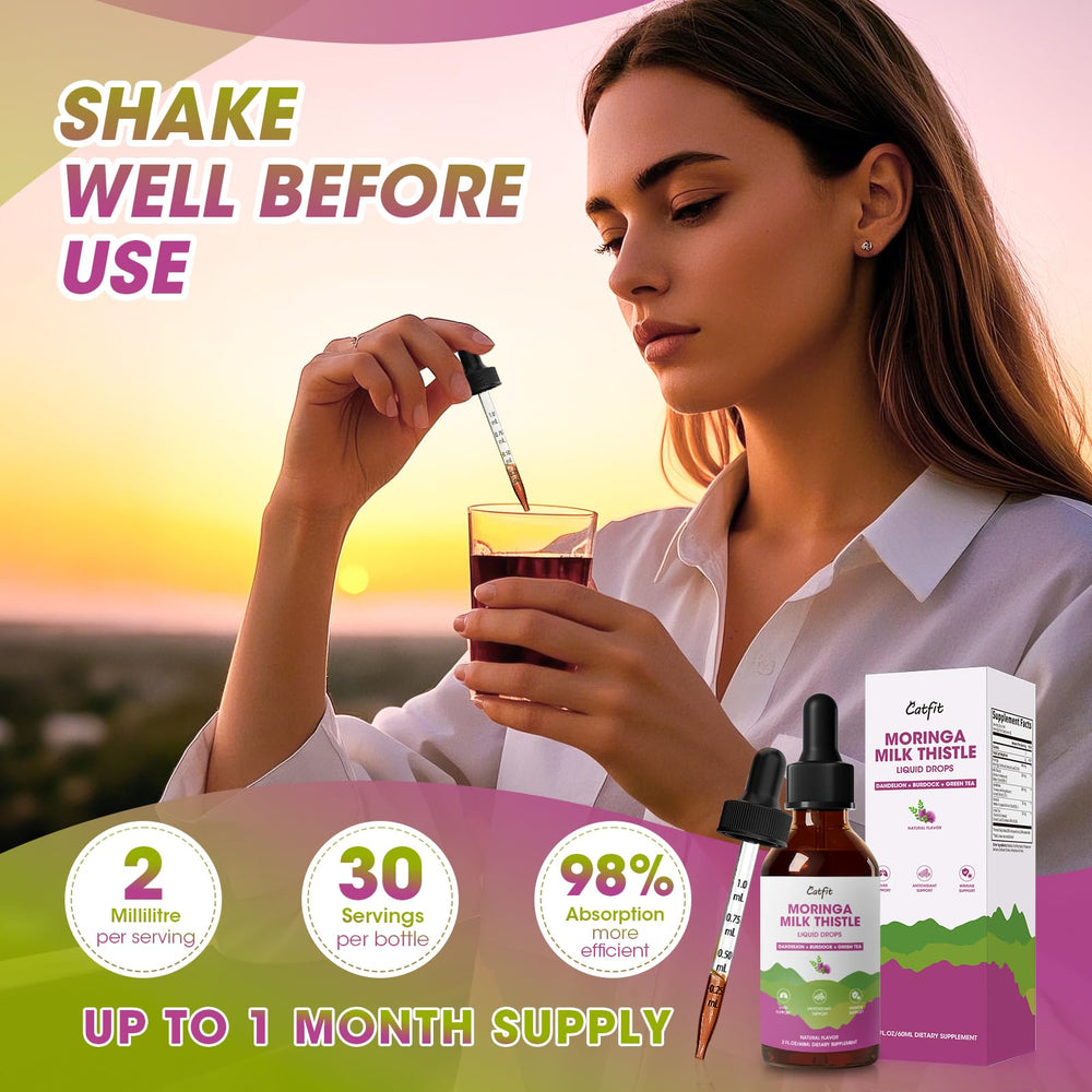Catfit Easy absorption liquid drops for quick liver support