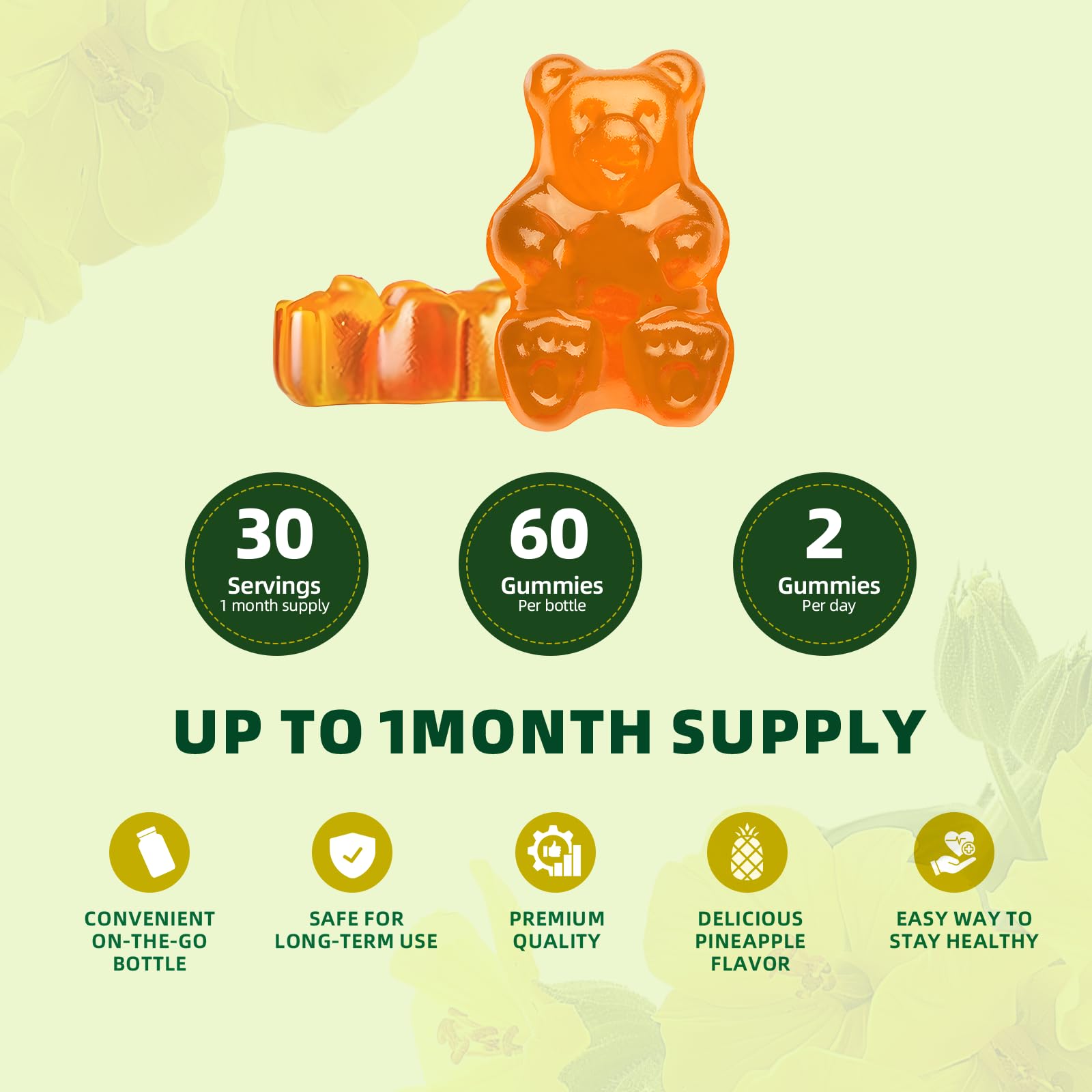 Catfit Mullein Gummies vegan label on bottle indicating plant-based option
