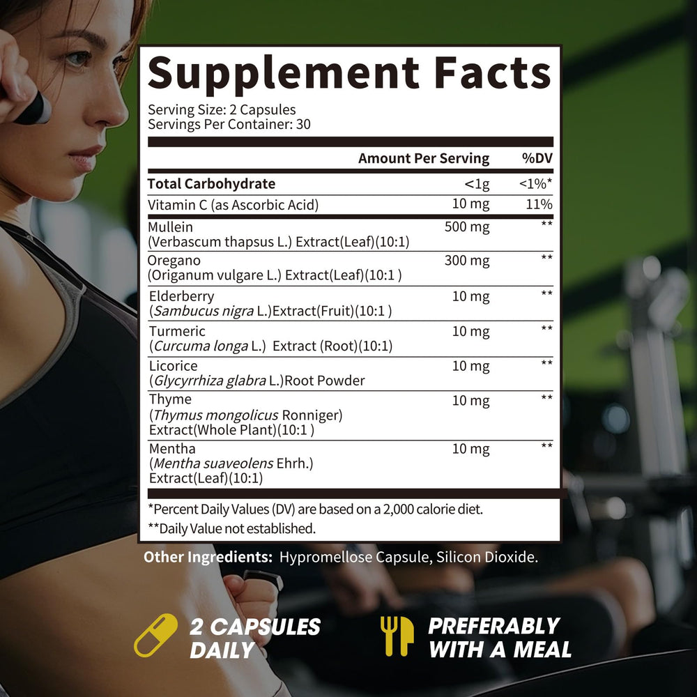Catfit label detail notes vegan friendly capsule material.
