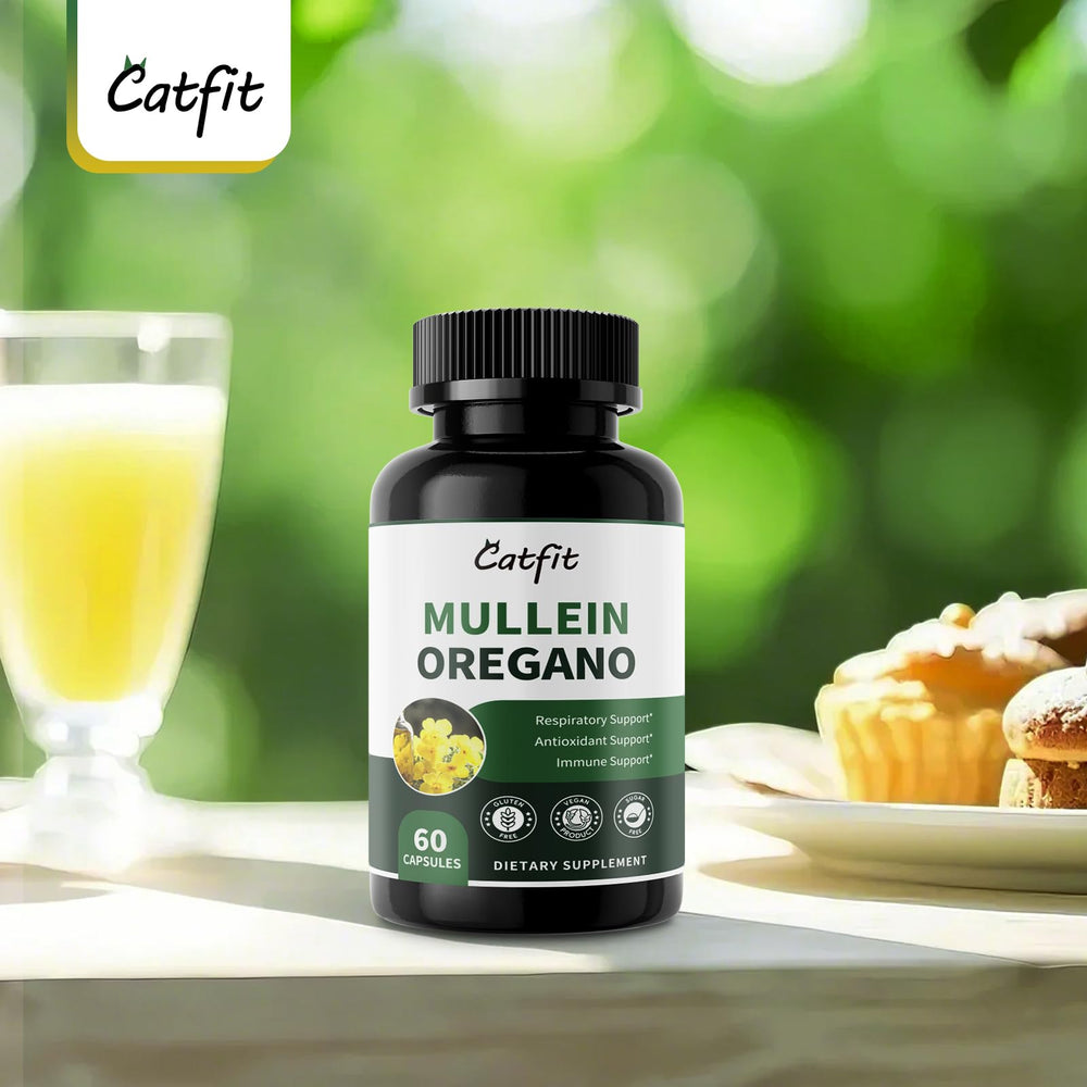 Catfit vegan capsules with a 60 count display.